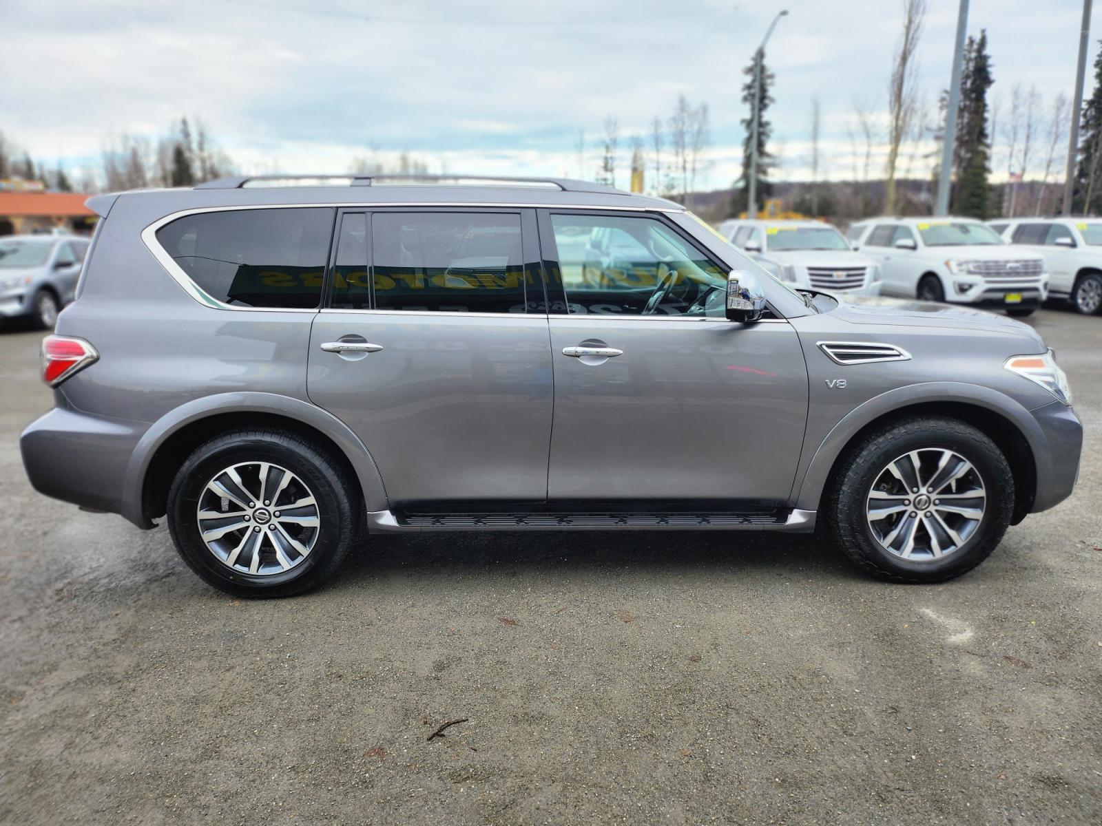2020 GRAY NISSAN ARMADA SV (JN8AY2NC1LX) with an 5.6L engine, Automatic transmission, located at 1960 Industrial Drive, Wasilla, 99654, (907) 274-2277, 61.573475, -149.400146 - Photo #6